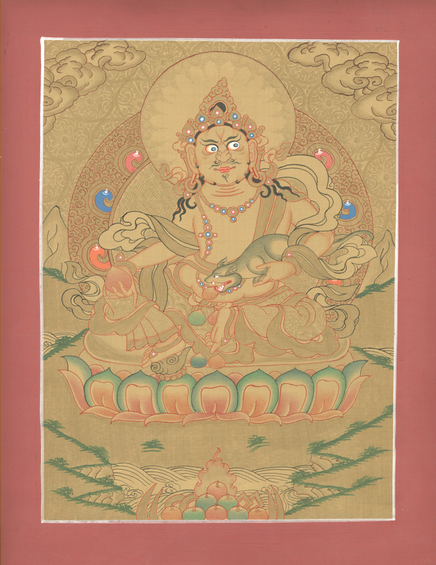 Jhambala, God of Wealth through Spirituality